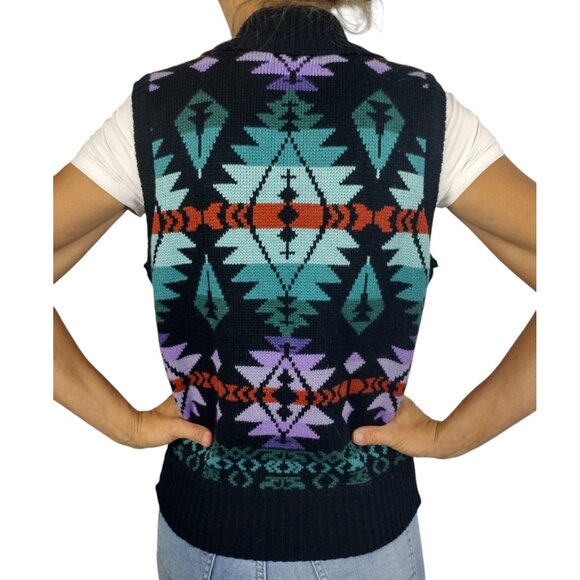 Vintage MC II Southwest Sweater Vest - Picture 9 of 10